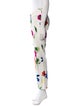Dolce & Gabbana Floral Print Straight Leg Pants