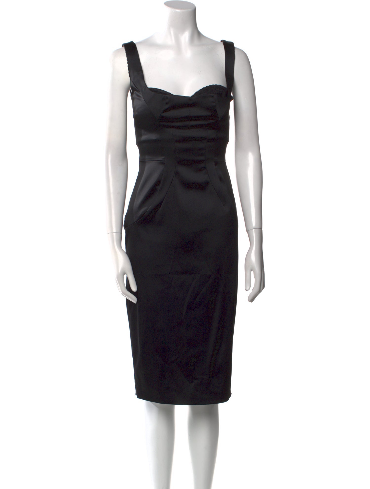 Dolce & Gabbana Printed Knee-Length Dress