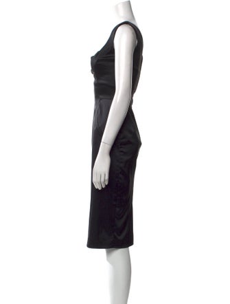 Dolce & Gabbana Printed Knee-Length Dress