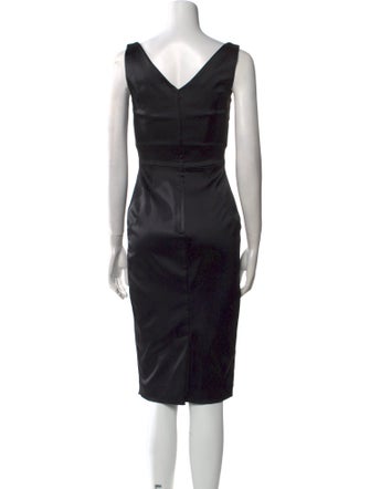 Dolce & Gabbana Printed Knee-Length Dress