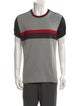 Dolce & Gabbana Colorblock Pattern Crew Neck T-Shirt