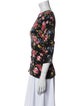 Dolce & Gabbana Silk Floral Print Blouse
