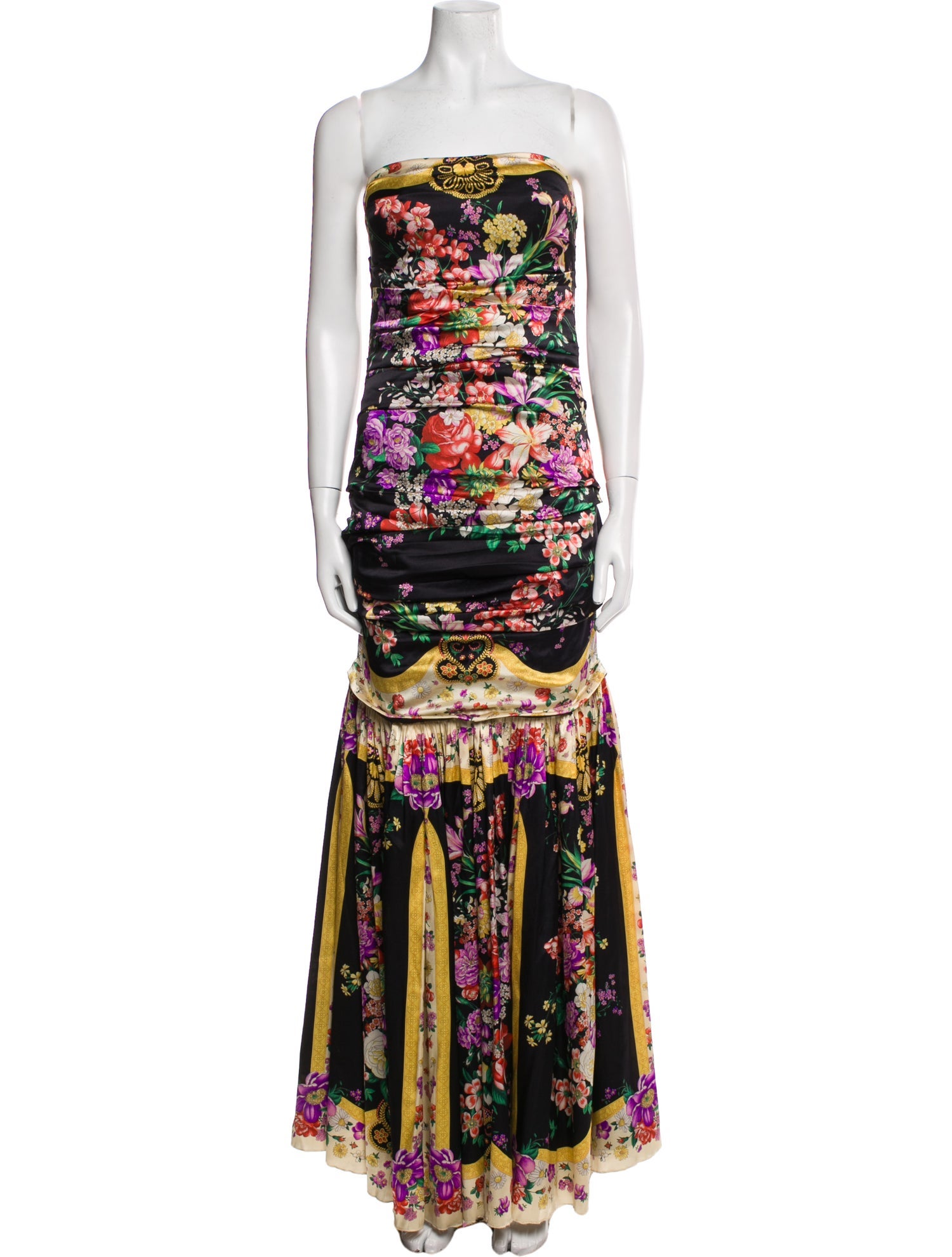 Dolce & Gabbana Silk Long Dress