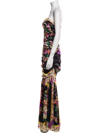 Dolce & Gabbana Silk Long Dress