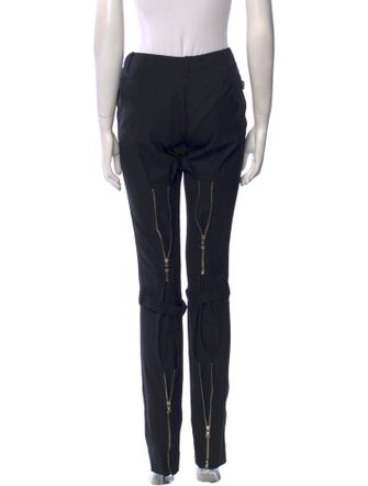 Dolce & Gabbana Virgin Wool Straight Leg Pants