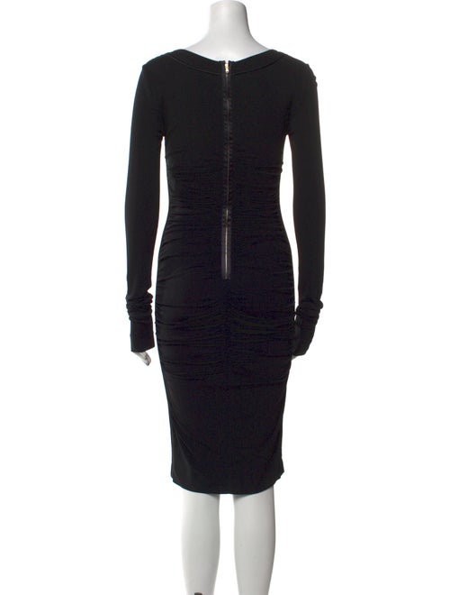 Dolce & Gabbana Scoop Neck Knee-Length Dress