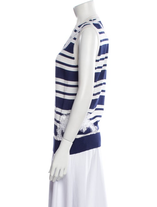 Dolce & Gabbana Silk Striped Sweater