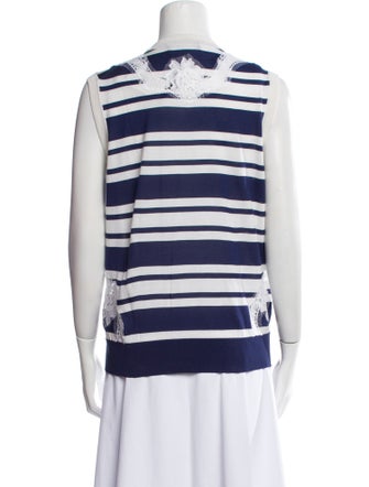 Dolce & Gabbana Silk Striped Sweater