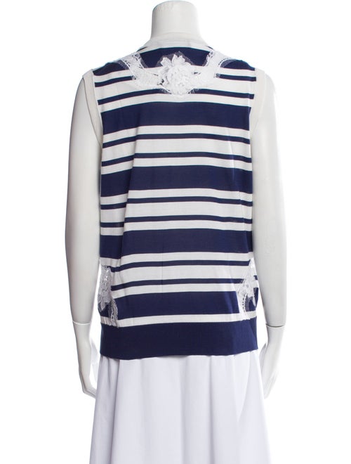 Dolce & Gabbana Silk Striped Sweater