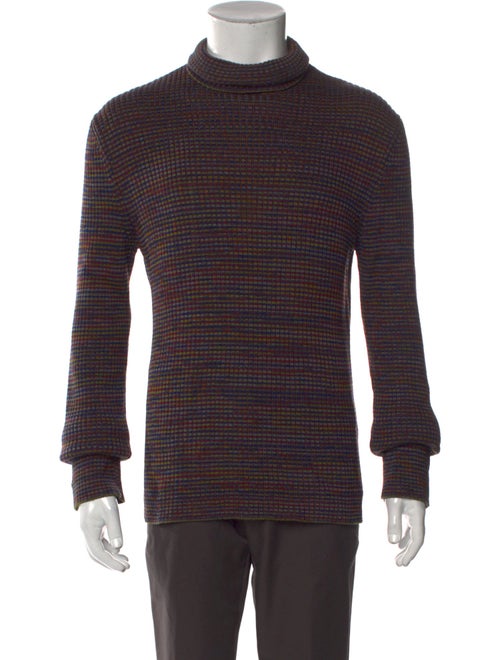 Dolce & Gabbana Virgin Wool Striped Pullover