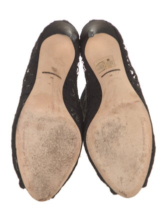 Dolce & Gabbana Lace Lace Pattern Boots