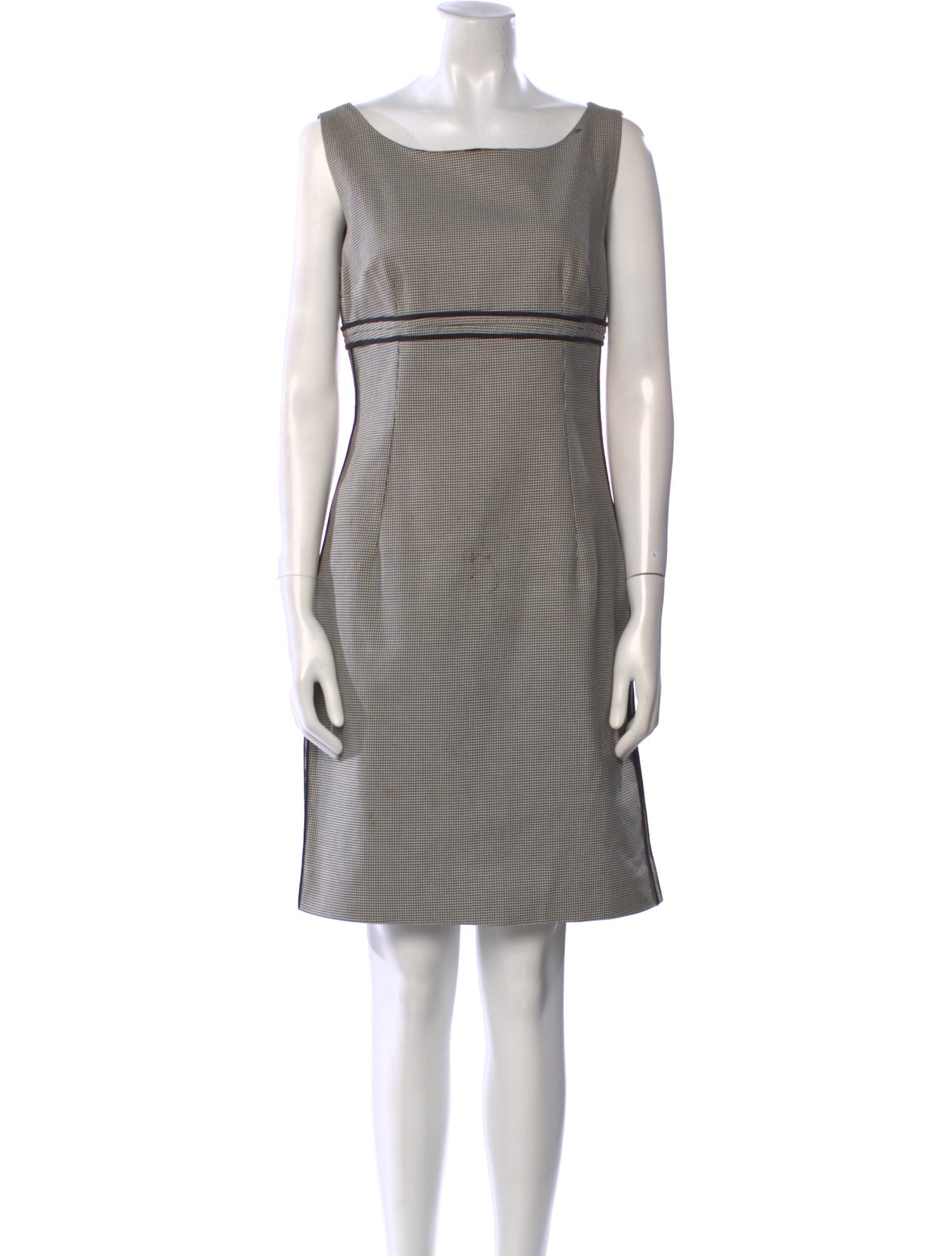 Dolce & Gabbana Virgin Wool Mini Dress