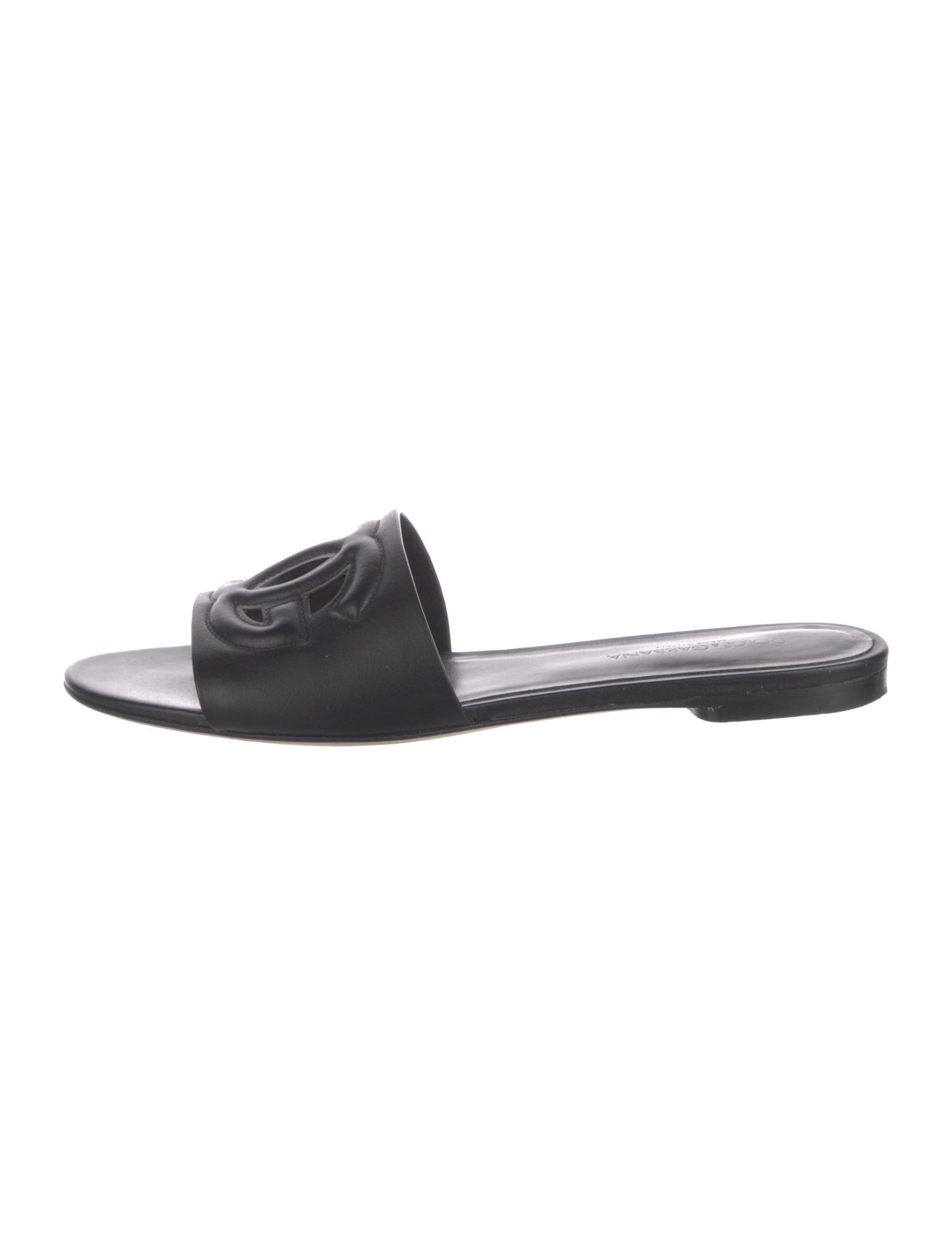 Dolce & Gabbana Leather Slides