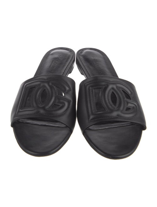 Dolce & Gabbana Leather Slides