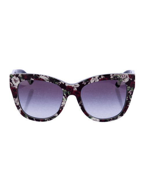 Dolce & Gabbana Cat-Eye Gradient Sunglasses
