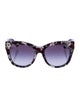 Dolce & Gabbana Cat-Eye Gradient Sunglasses