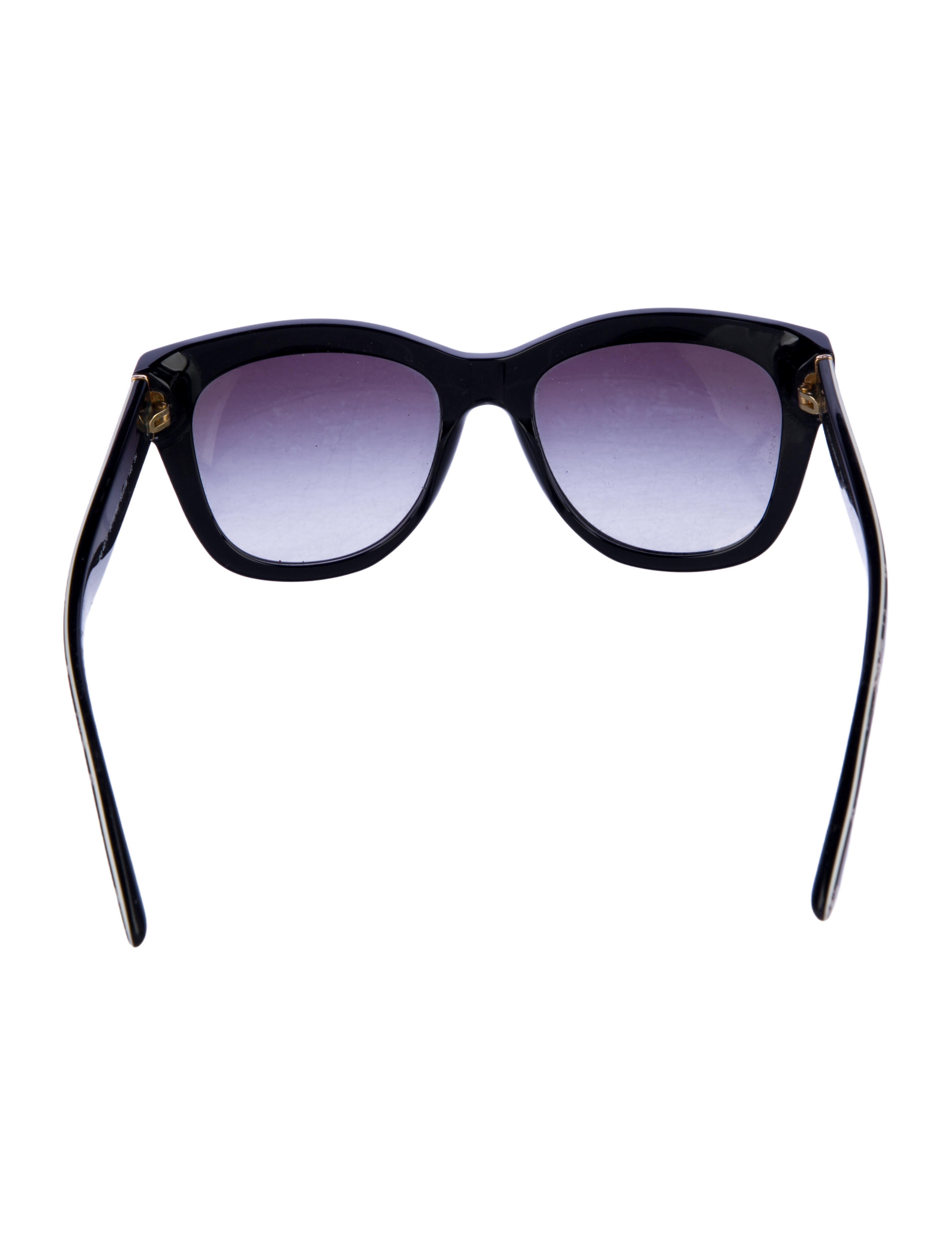 Dolce & Gabbana Cat-Eye Gradient Sunglasses