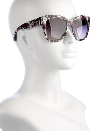 Dolce & Gabbana Cat-Eye Gradient Sunglasses