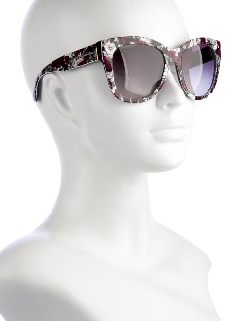 Dolce & Gabbana Cat-Eye Gradient Sunglasses