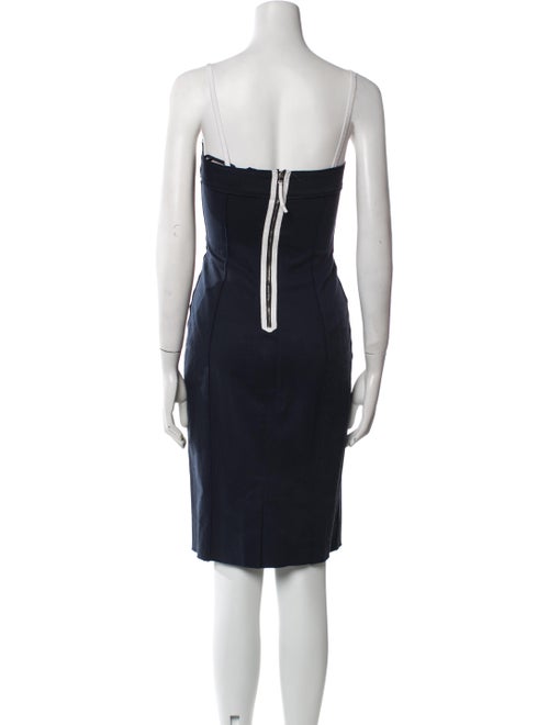 Dolce & Gabbana Square Neckline Mini Dress