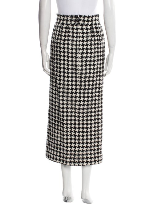 Dolce & Gabbana Virgin Wool Midi Length Skirt