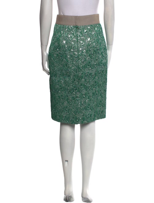 Dolce & Gabbana Colorblock Pattern Knee-Length Skirt