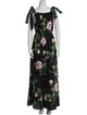 Dolce & Gabbana Floral Print Square Neckline Jumpsuit