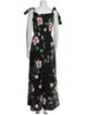Dolce & Gabbana Floral Print Square Neckline Jumpsuit