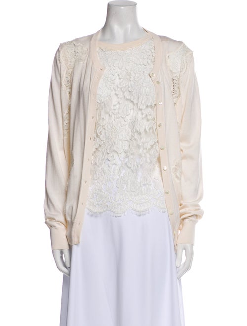 Dolce & Gabbana Silk Lace Pattern Set