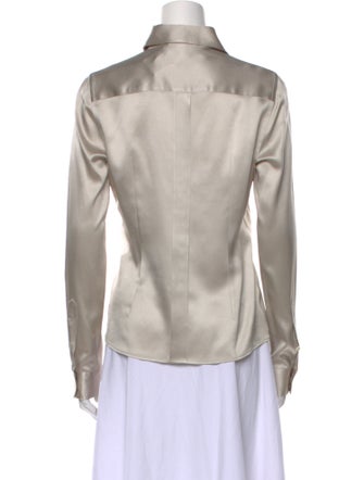 Dolce & Gabbana Long Sleeve Button-Up Top