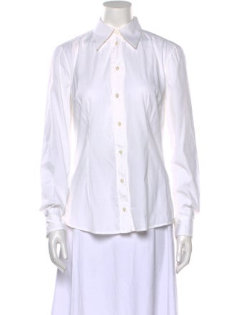 Dolce & Gabbana Long Sleeve Button-Up Top