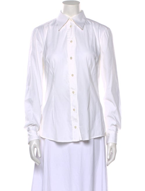 Dolce & Gabbana Long Sleeve Button-Up Top