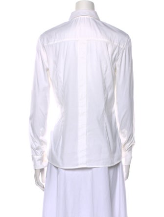 Dolce & Gabbana Long Sleeve Button-Up Top