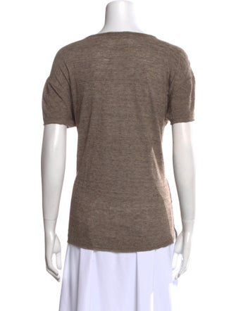 Dolce & Gabbana Graphic Print Scoop Neck T-Shirt