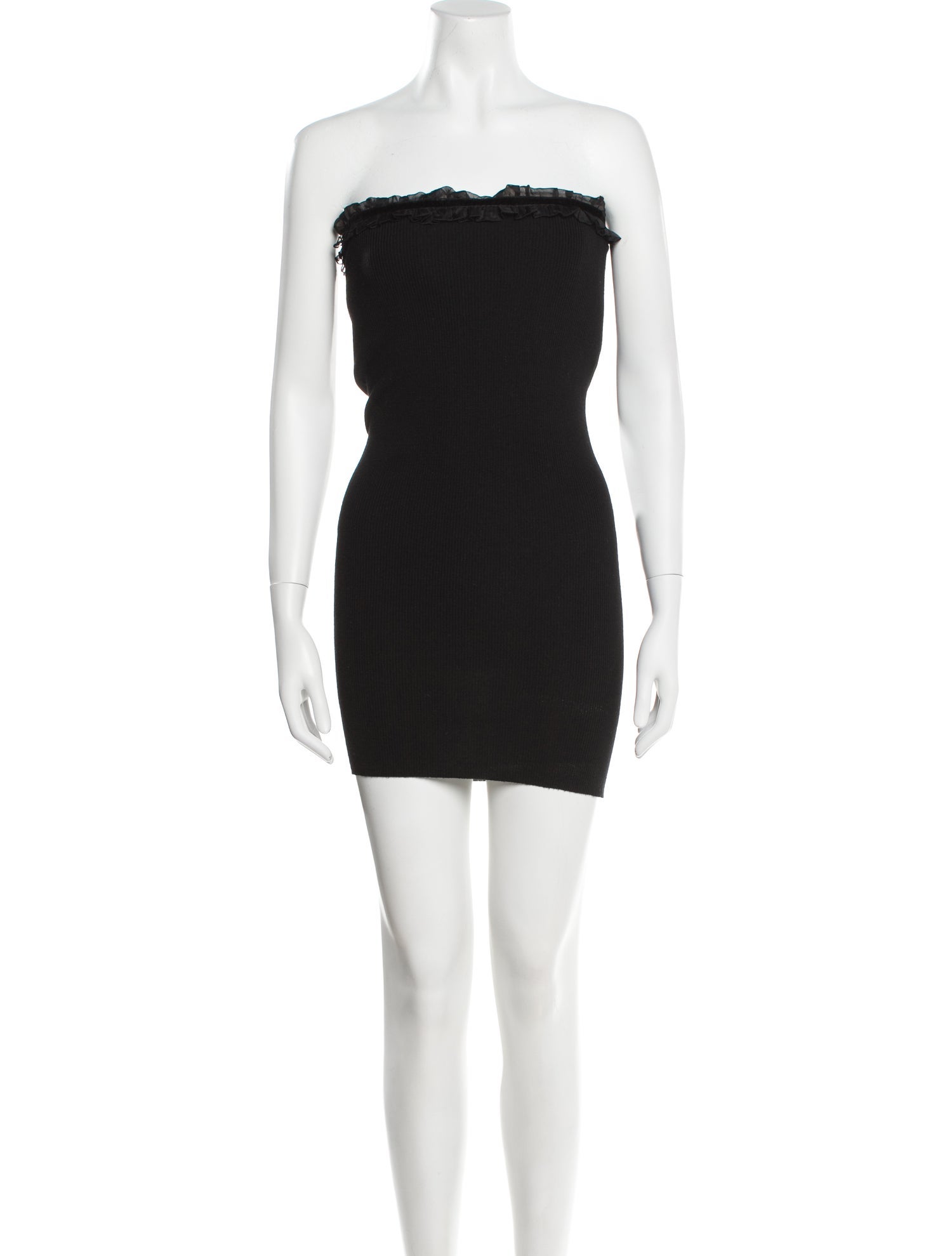 Dolce & Gabbana Virgin Wool Mini Dress