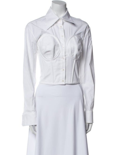 Dolce & Gabbana Long Sleeve Button-Up Top