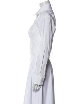 Dolce & Gabbana Long Sleeve Button-Up Top