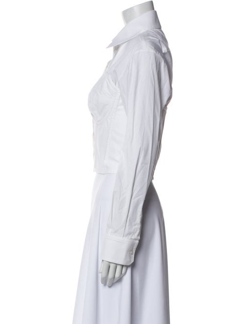 Dolce & Gabbana Long Sleeve Button-Up Top