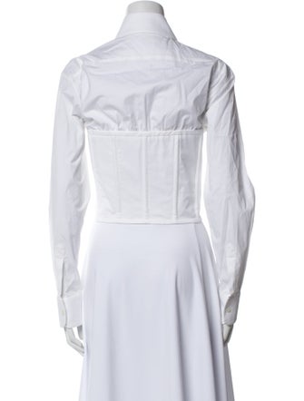 Dolce & Gabbana Long Sleeve Button-Up Top