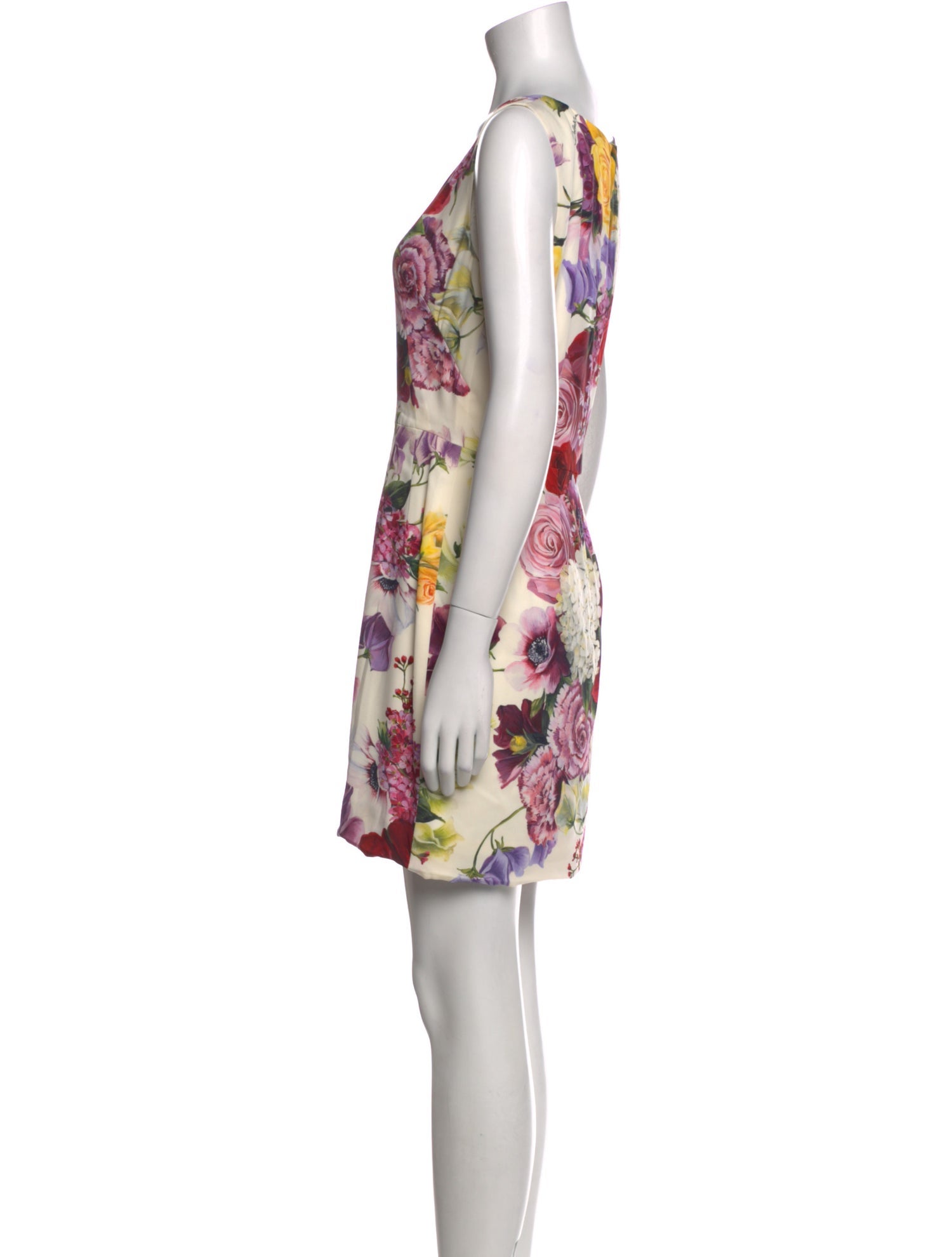 Dolce & Gabbana Silk Mini Dress w/ Tags