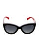 Dolce & Gabbana Cat-Eye Gradient Sunglasses