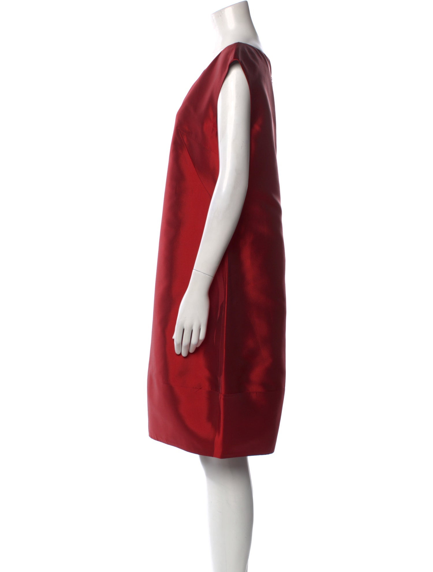 Dolce & Gabbana Silk Knee-Length Dress