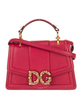 Dolce & Gabbana Leather Top Handle Bag