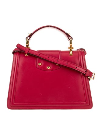 Dolce & Gabbana Leather Top Handle Bag