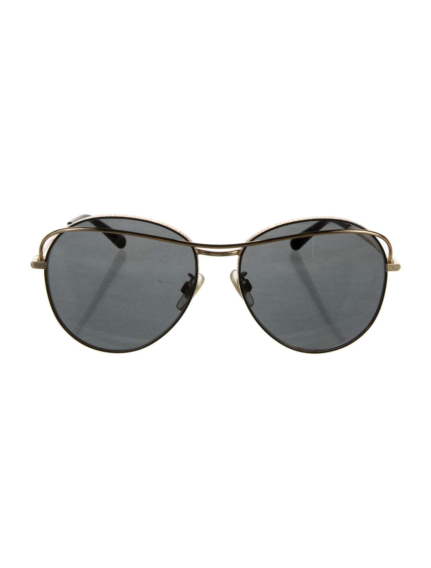 Dolce & Gabbana Aviator Tinted Sunglasses