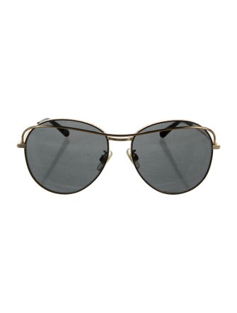 Dolce & Gabbana Aviator Tinted Sunglasses