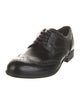 Dolce & Gabbana Leather Lace Trim Embellishment Oxfords
