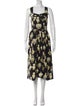 Dolce & Gabbana Silk Midi Length Dress