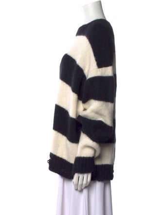 Dolce & Gabbana Alpaca Striped Sweater