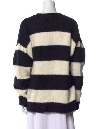 Dolce & Gabbana Alpaca Striped Sweater